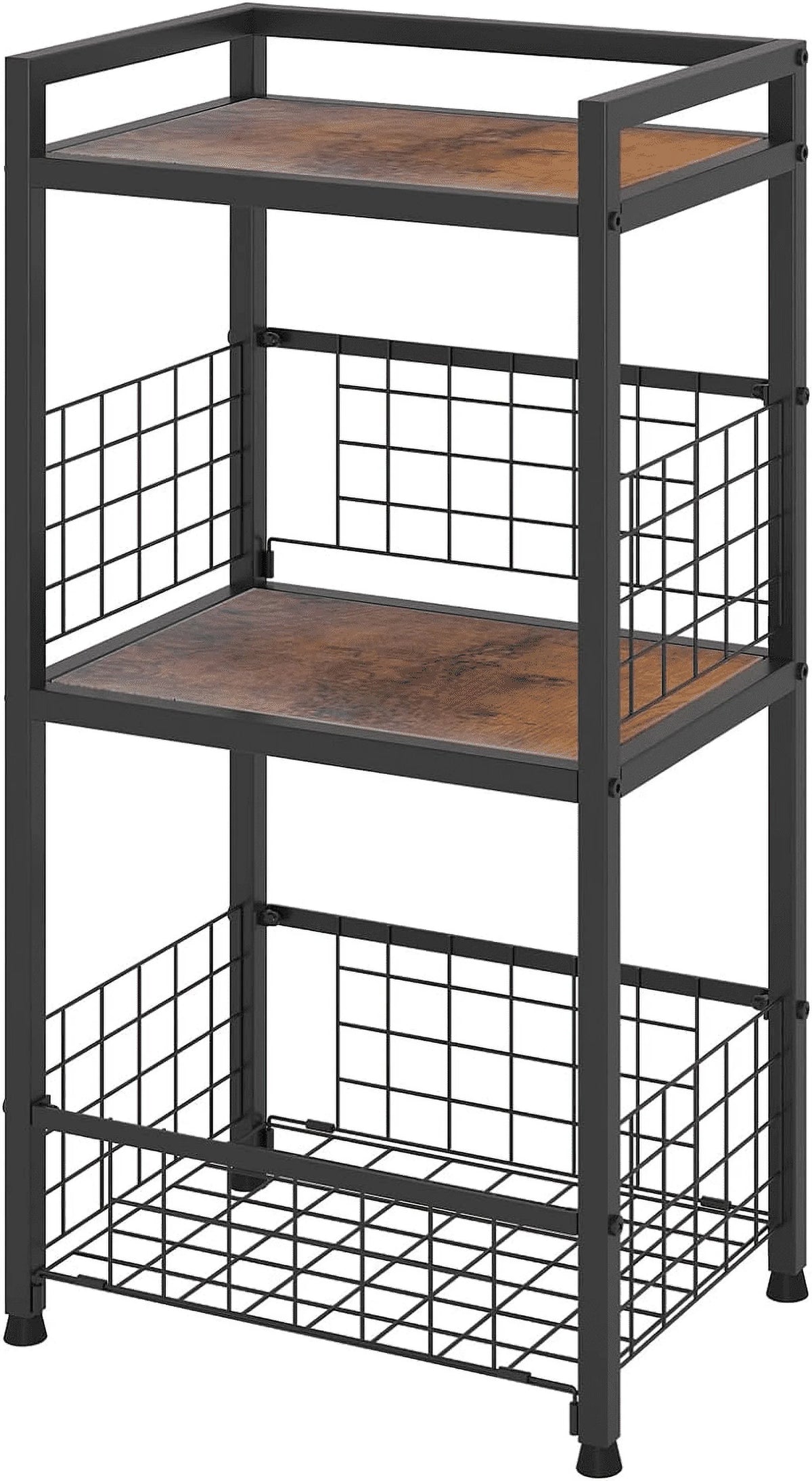 3 Tier Side Table with Open Shelf V169287