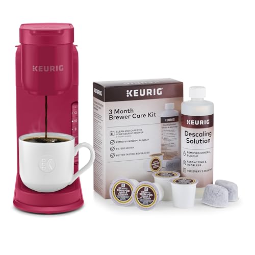 Single Serve K-Cup Pod Coffee Maker, 3 Brew Sizes, Black M28136