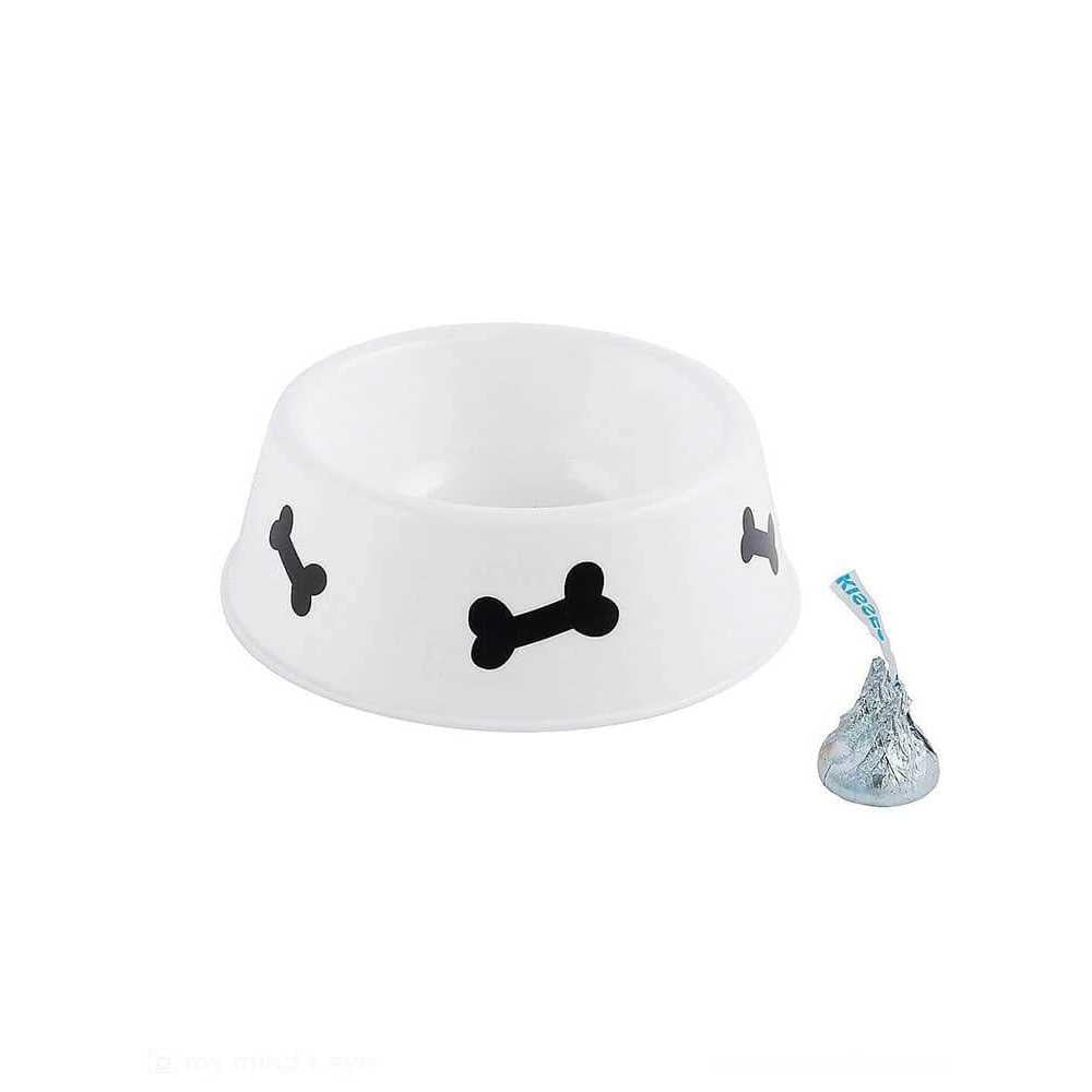 Dog Dish Shaped Party Bowls C679