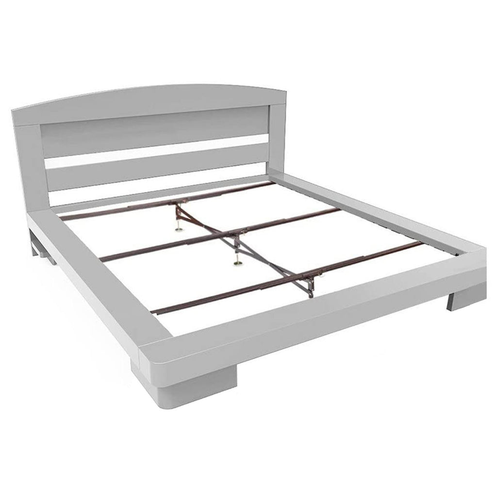 Black California King Steel Slat Bed Frame E38931