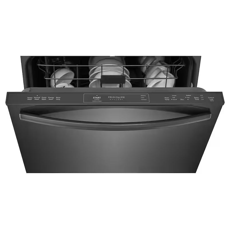 Black Stainless Steel Built-In Tall Tub Dishwasher G986543