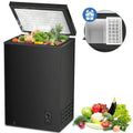 2.7 Cubic Feet Black Chest Freezer V4700