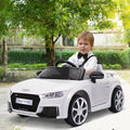 6V Kids Electric Ride on Toy Car with Remote Control - White R664