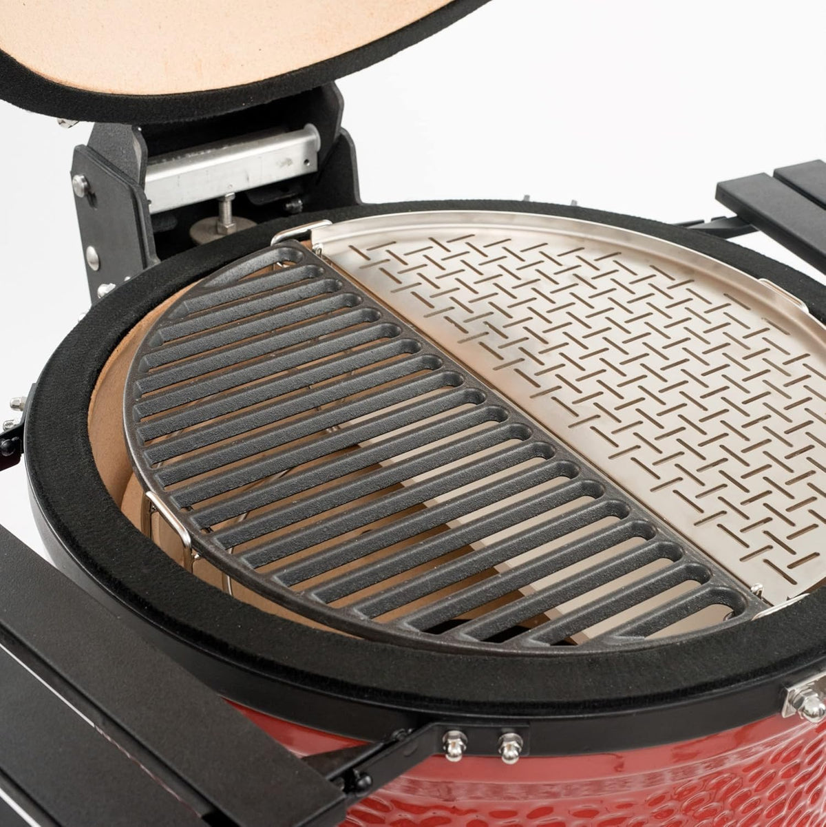 Cast Iron Cooking Grate + Reversible Griddle O98162