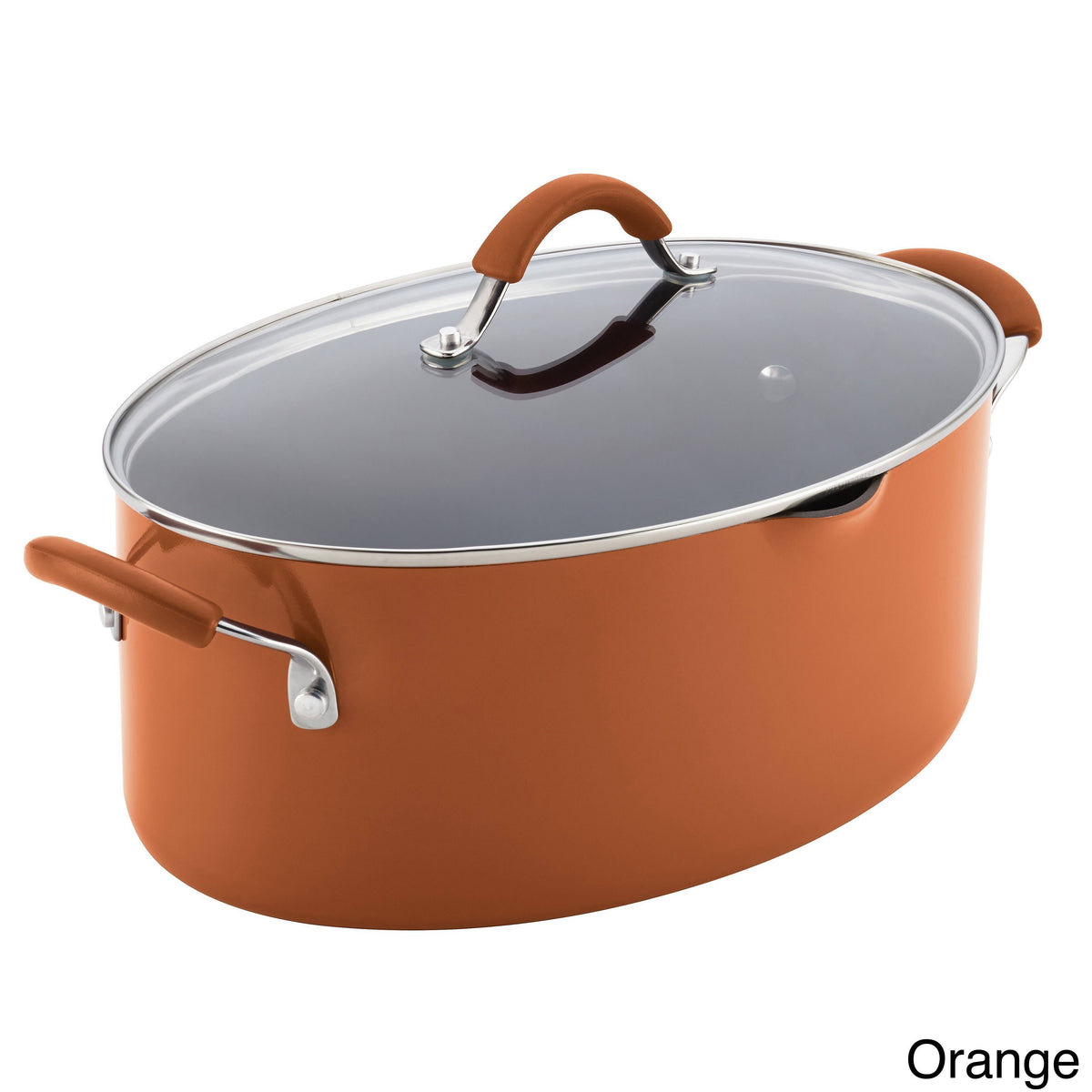 8-Quart Nonstick Covered Pasta Pot with Pour Spout Z914