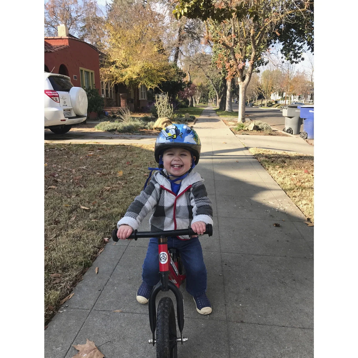 Red Balance Bike T191