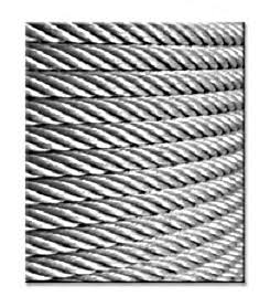 Galvanized Aircraft Cable 7x7 1 4 in. x 500 Feet X602135