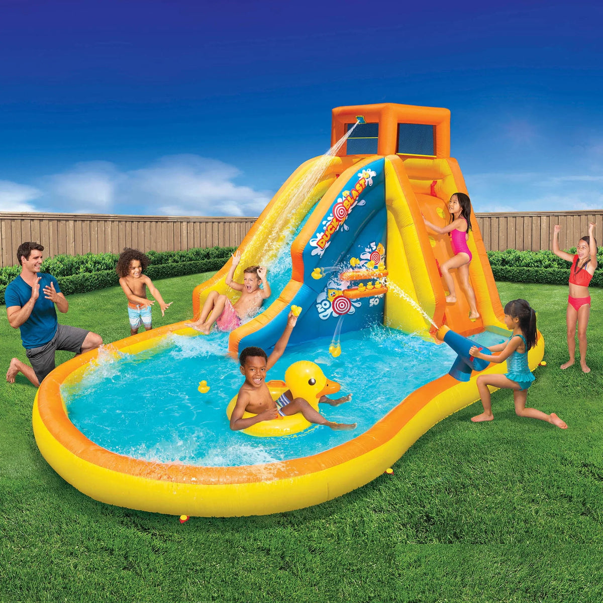 Inflatable Duck Water Park N529