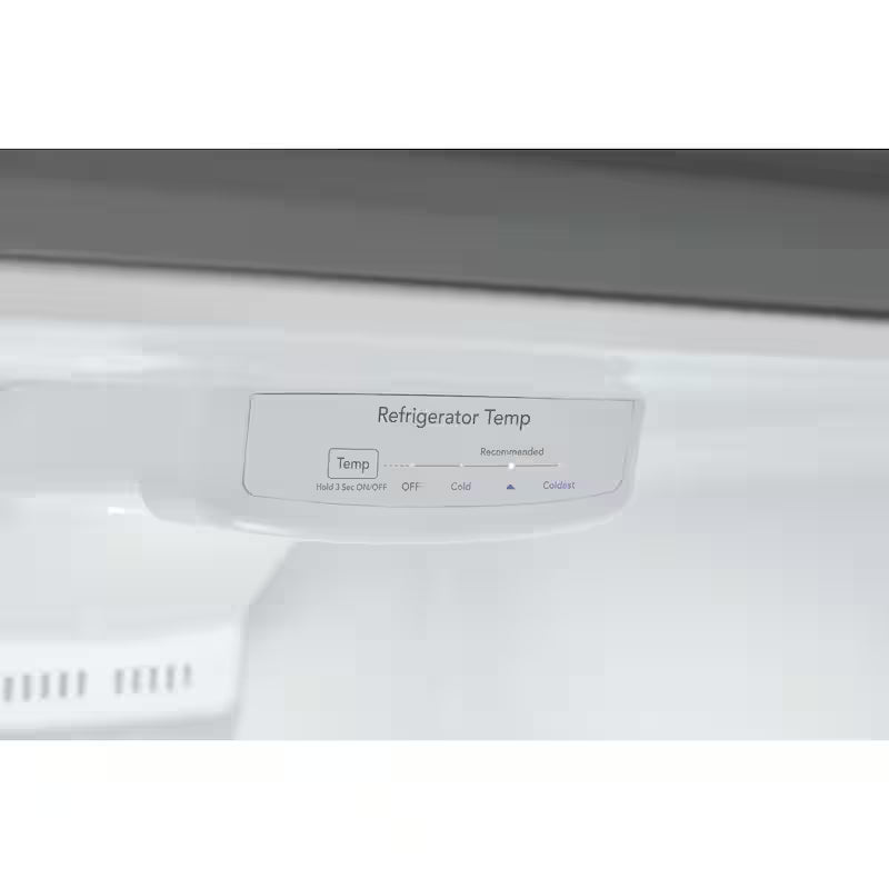 10.1 cu. ft. Top Freezer Refrigerator in Brushed Steel F350