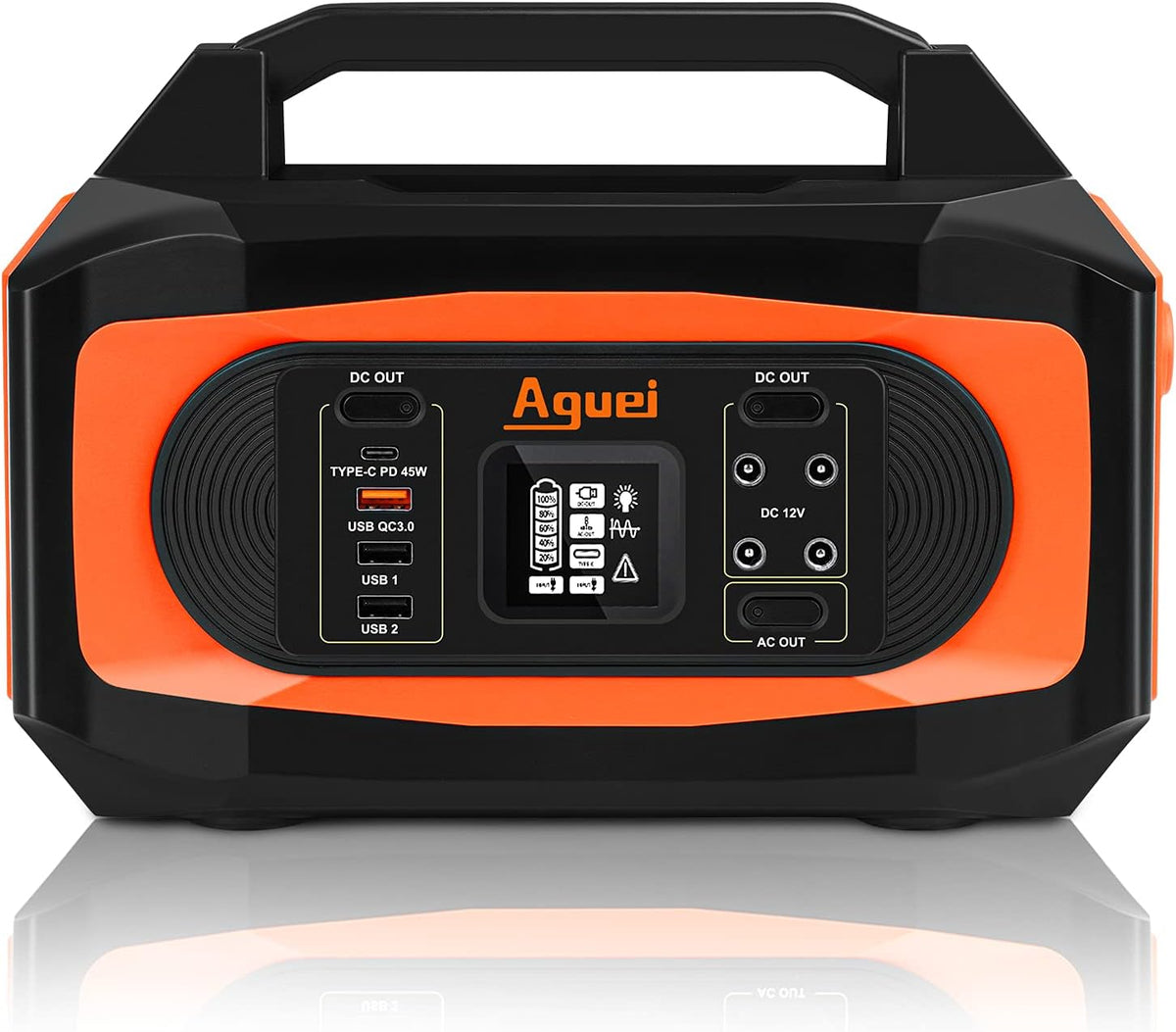 380Wh Portable Power Station with 110V/400W AC Outlets F543671
