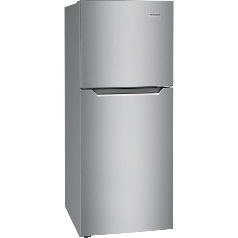 10.1 cu. ft. Top Freezer Refrigerator in Brushed Steel F350