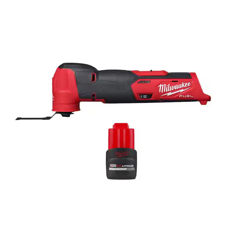 12V Cordless Oscillating Multi-Tool with 2.5 Ah Battery Pack Z495