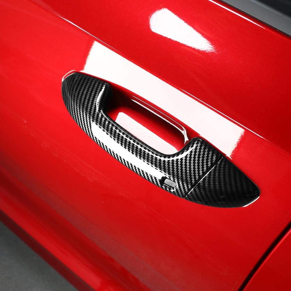 Carbon Fiber Door Handle Covers Pack of 2 B2724