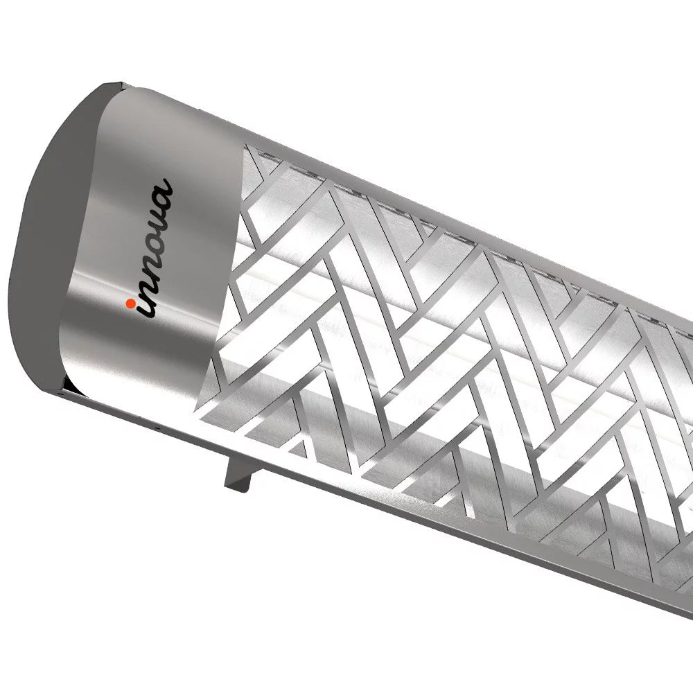 4000 Watt Electric Infrared Dual Element Heater Stainless Steel F6988