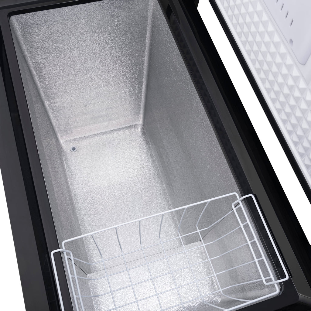 6.7 Cu. Ft. Black Compact Chest Freezer F421