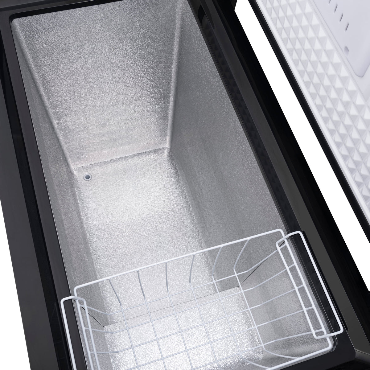 6.7 Cu. Ft. Black Compact Chest Freezer F421