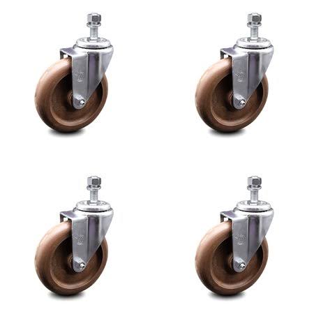 Glass Filled Nylon Swivel Caster Set of 4 G5533
