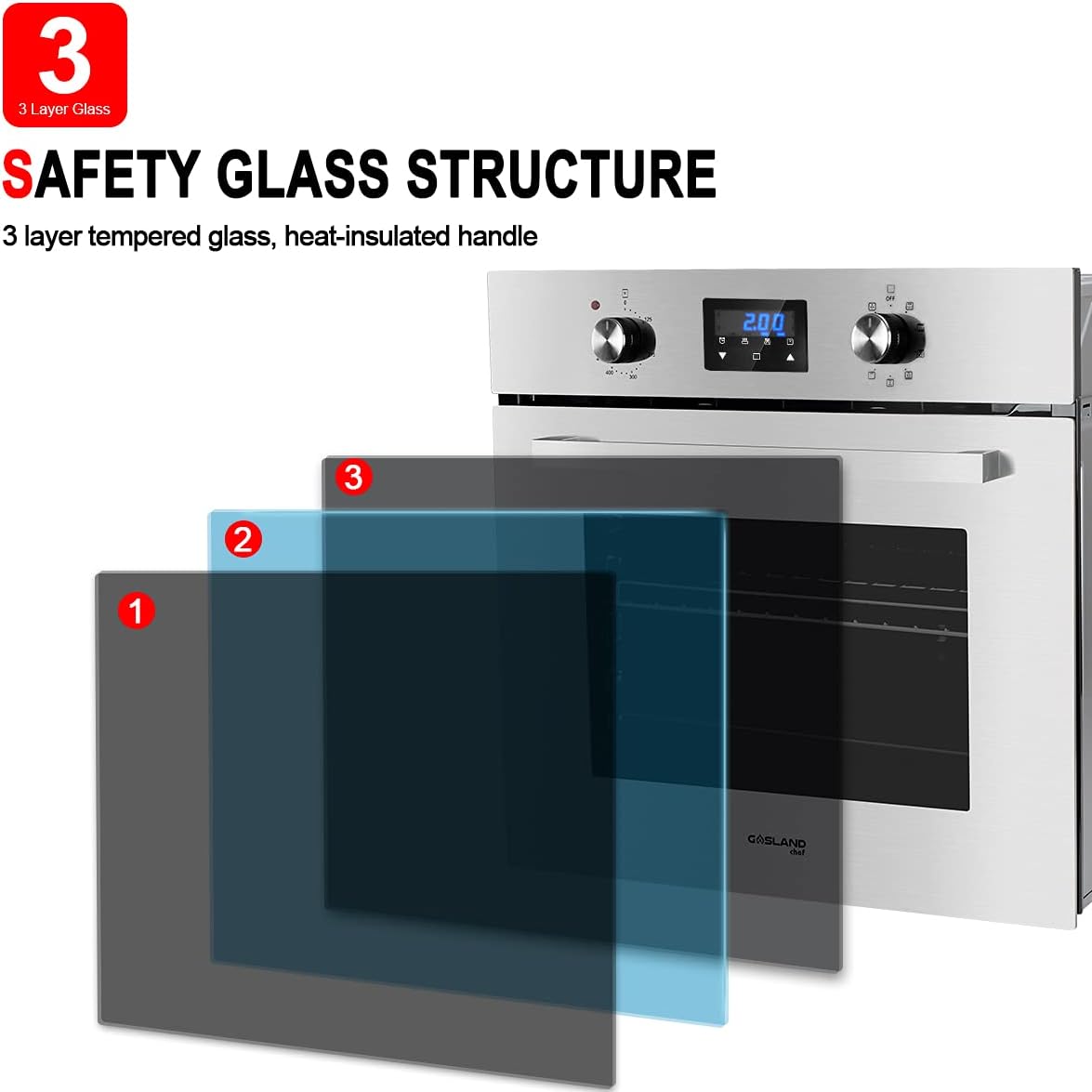 24 Inch Single Wall Electric Oven J67823