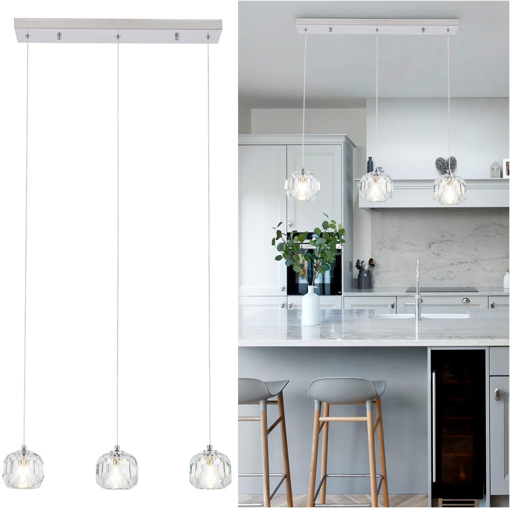 5 Lights Crystal Chandelier Pendant Light C47969