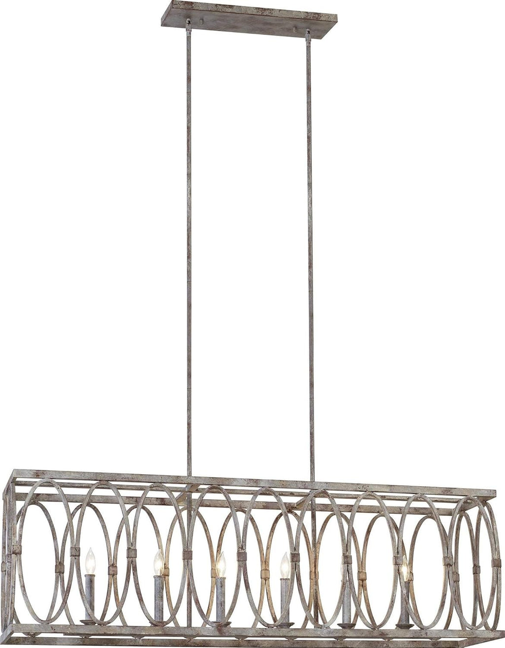 5-Light Outdoor Candle Chandelier B51538
