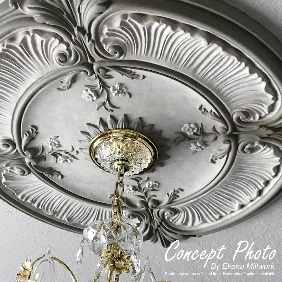 21 7/8 inch x 2 3/8 inch Classic Ceiling Medallion M370249