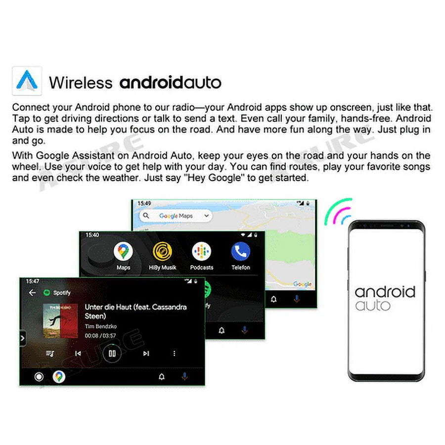 Android 11 Car Stereo Radio CarPlay T550