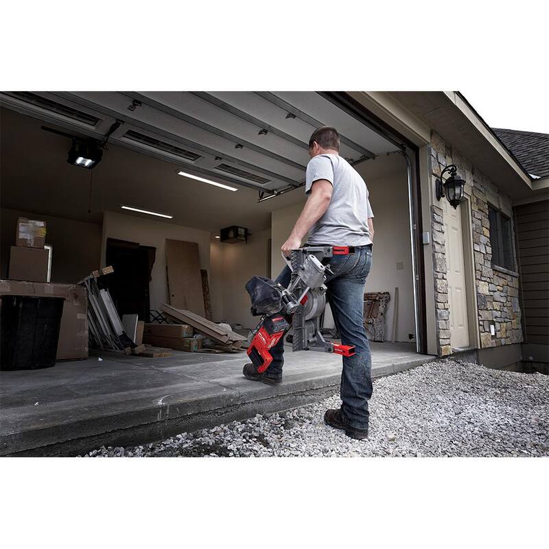 18V Cordless 7-1/4 in. Dual Bevel Sliding Compound Miter Saw Kit C837
