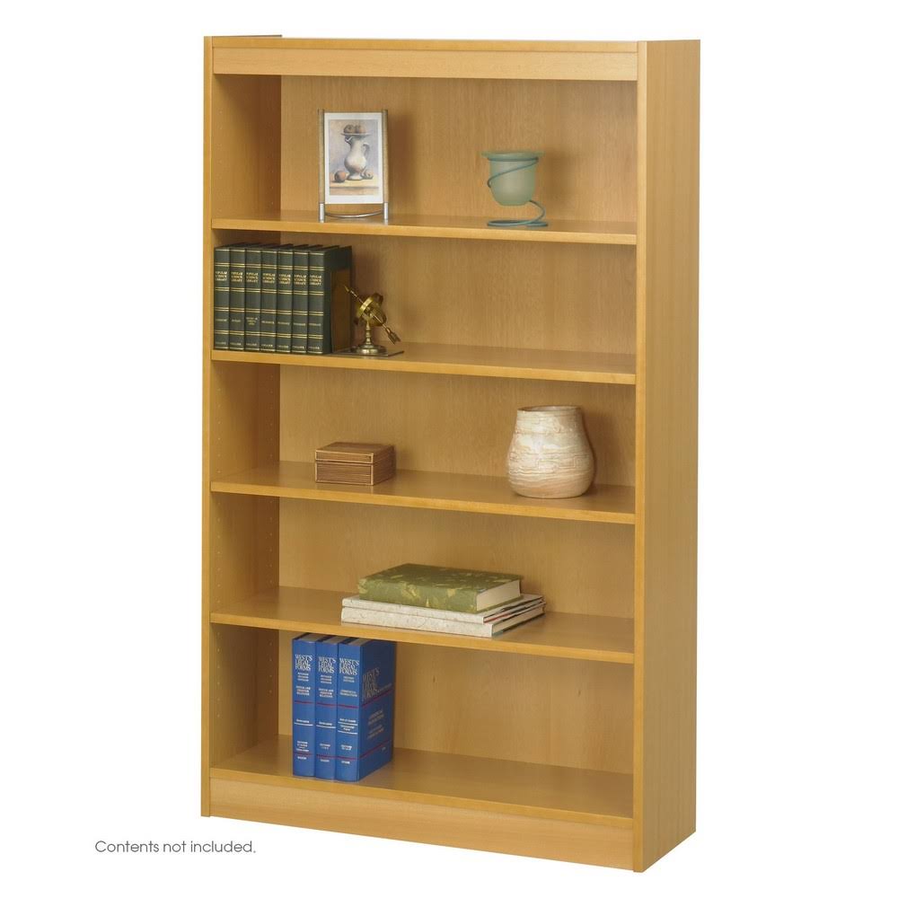 5 Shelf Veneer Bookcase S745