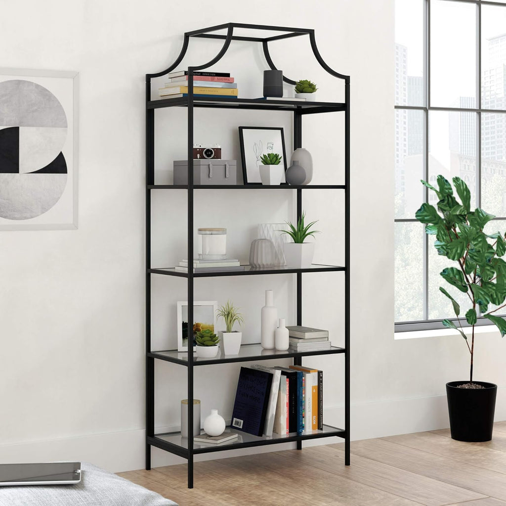 Black Bookcase U9698