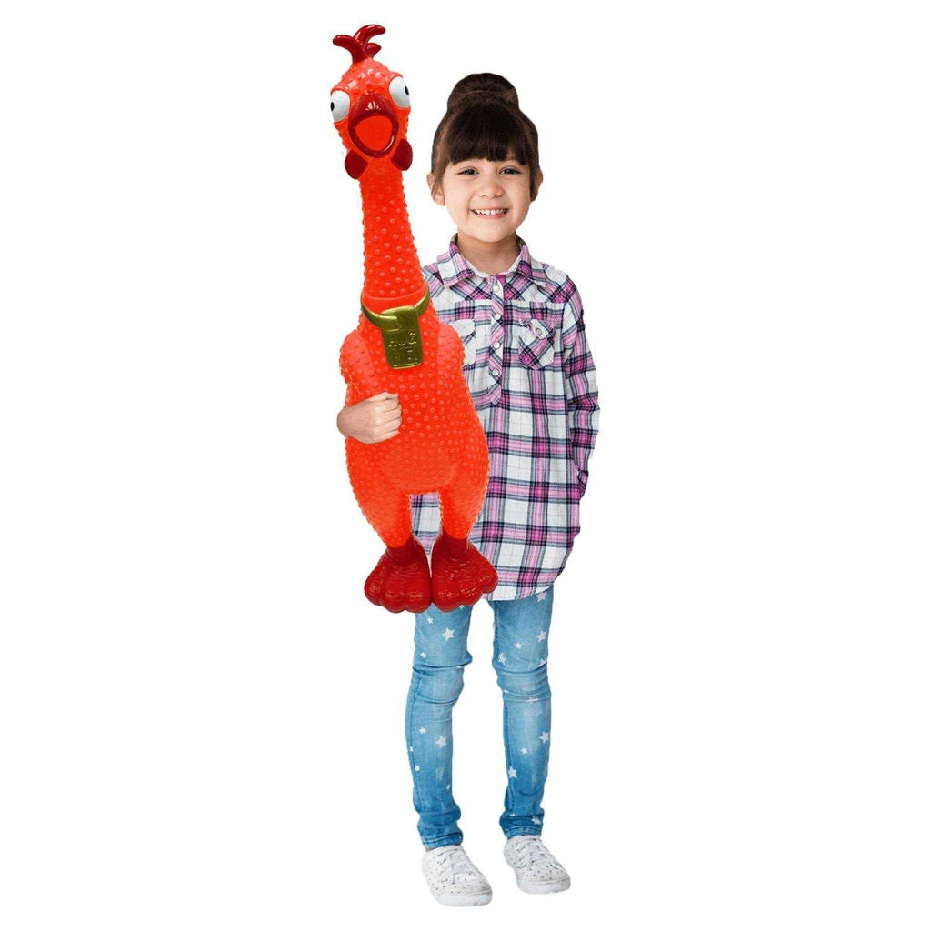 Squeaky Chicken Toy U3442