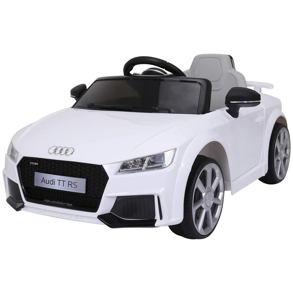 6V Kids Electric Ride on Toy Car with Remote Control - White R664