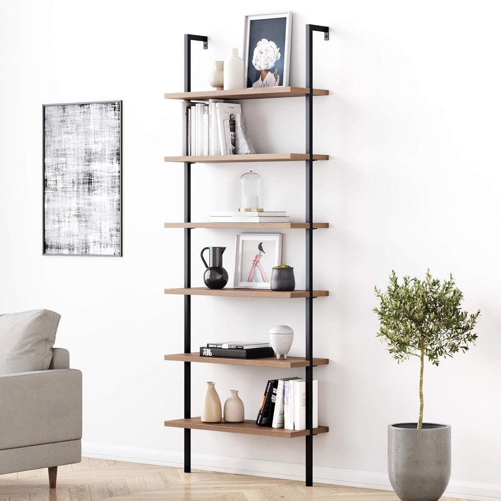 5-Shelf Modern Bookcase A7310