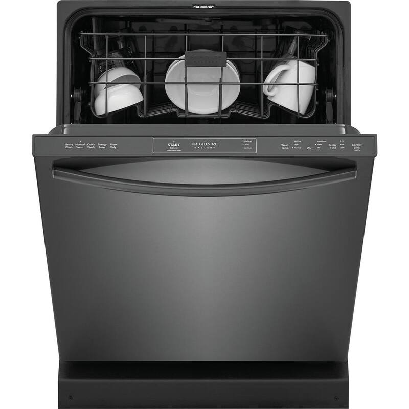 Black Stainless Steel Built-In Tall Tub Dishwasher G986543