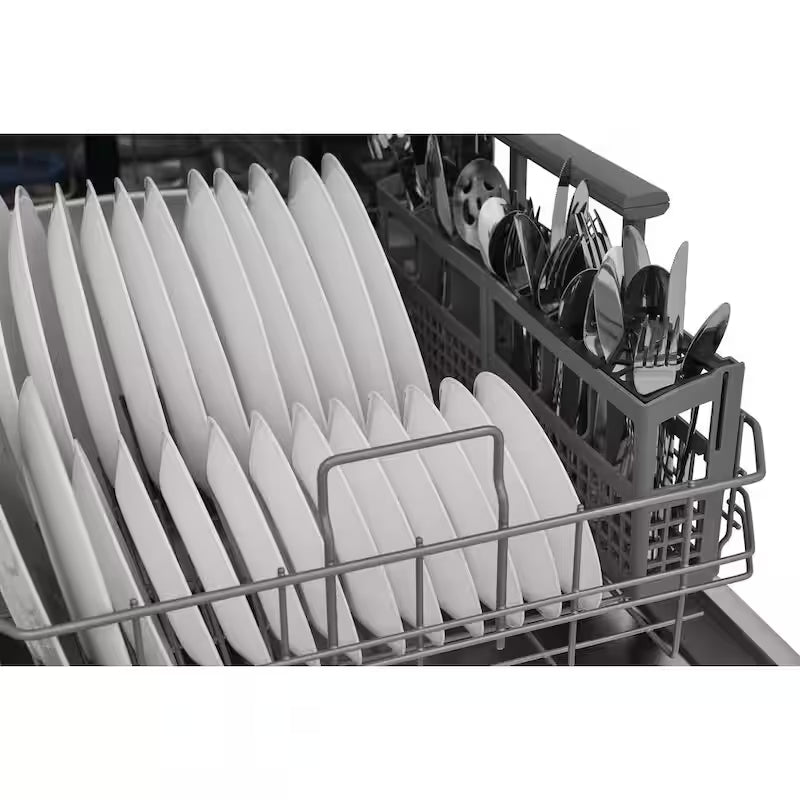 Black Stainless Steel Built-In Tall Tub Dishwasher G986543