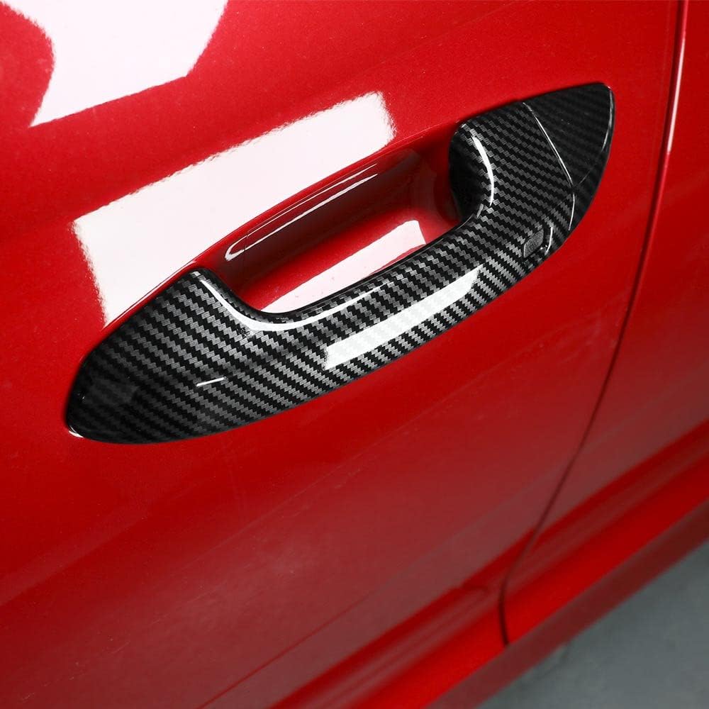 Carbon Fiber Door Handle Covers Pack of 2 B2724