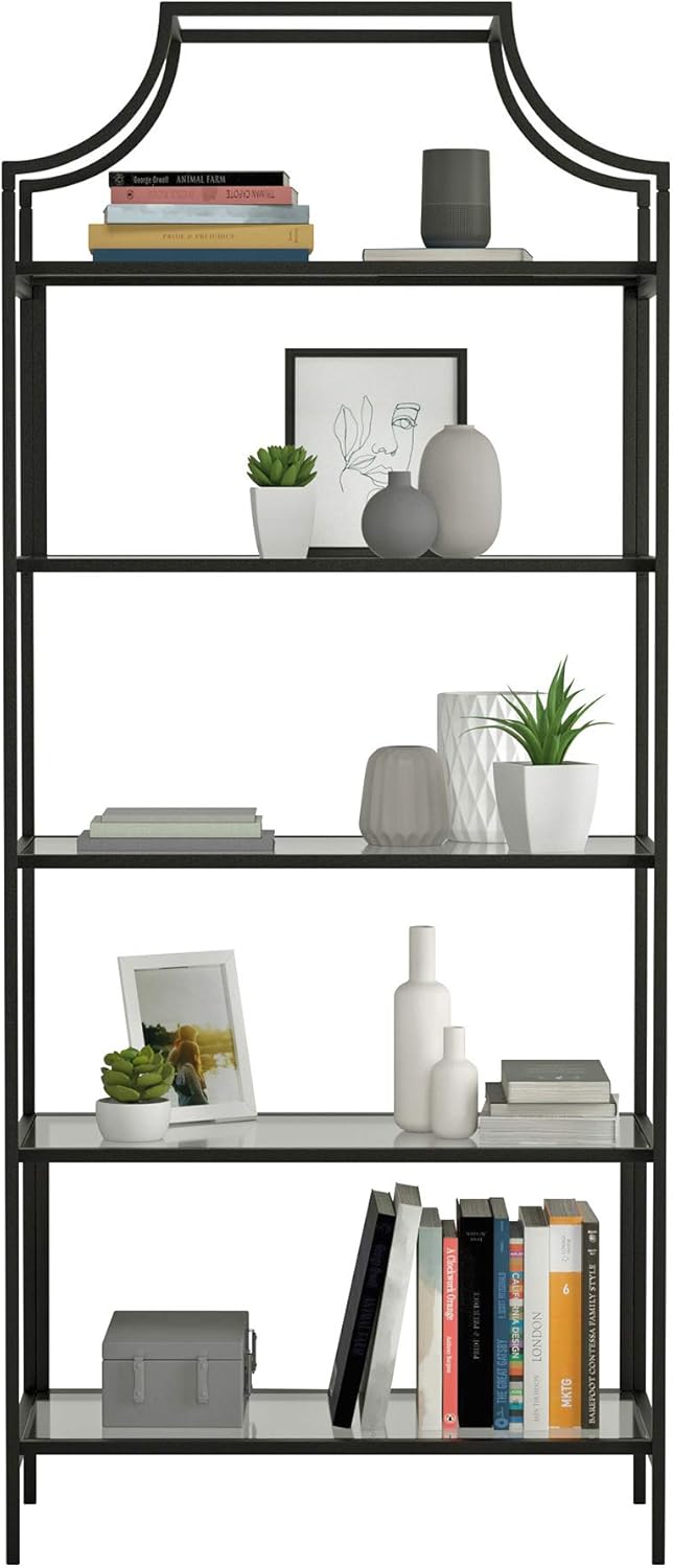 Black Bookcase U9698