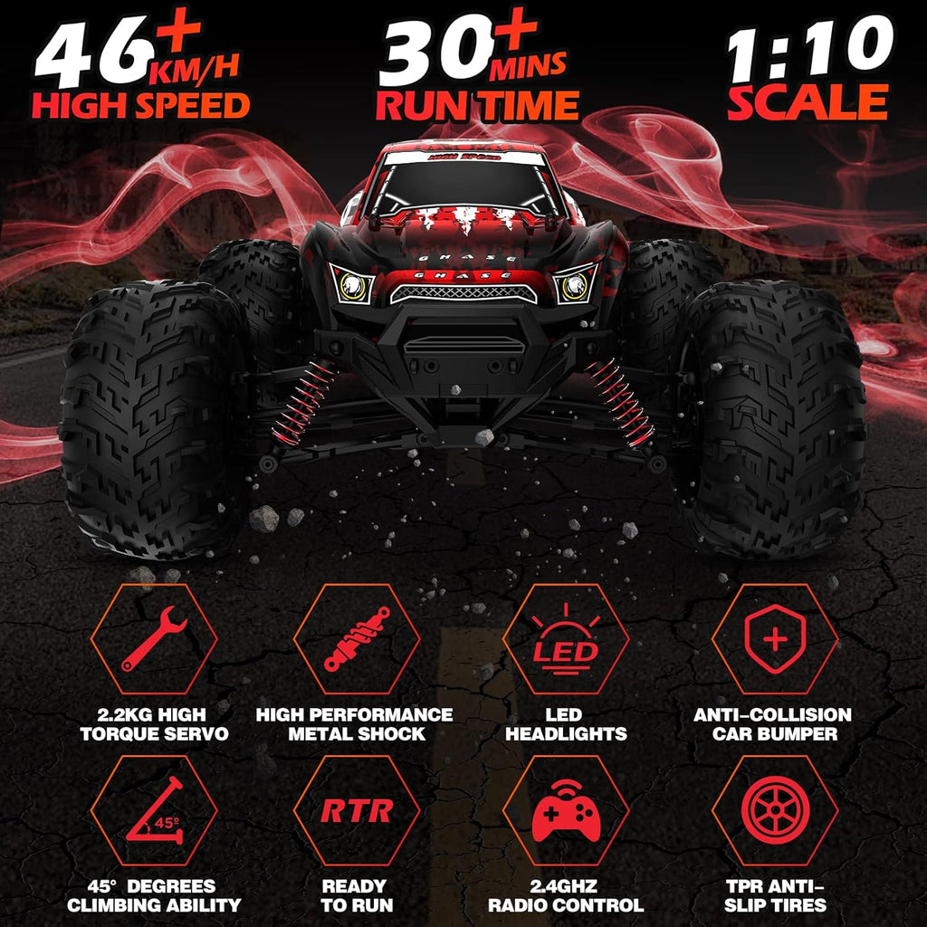 Remote Control Truck 1:10 Scale 4WD Off Road Monster Truck K228