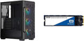 Black Mid-Tower Tempered Glass Smart Case D624540