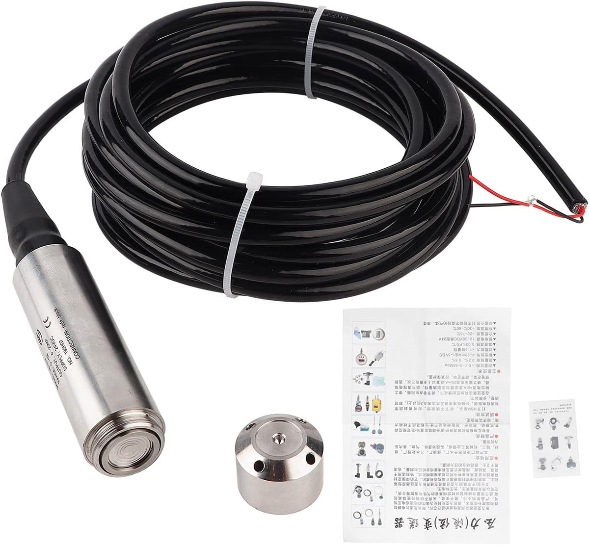 Liquid Level Transmitter 12-32VDC 4-20mA 0-10m X526324