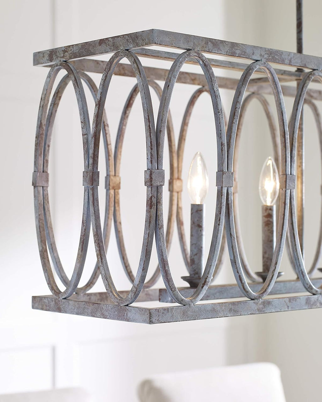 5-Light Outdoor Candle Chandelier B51538