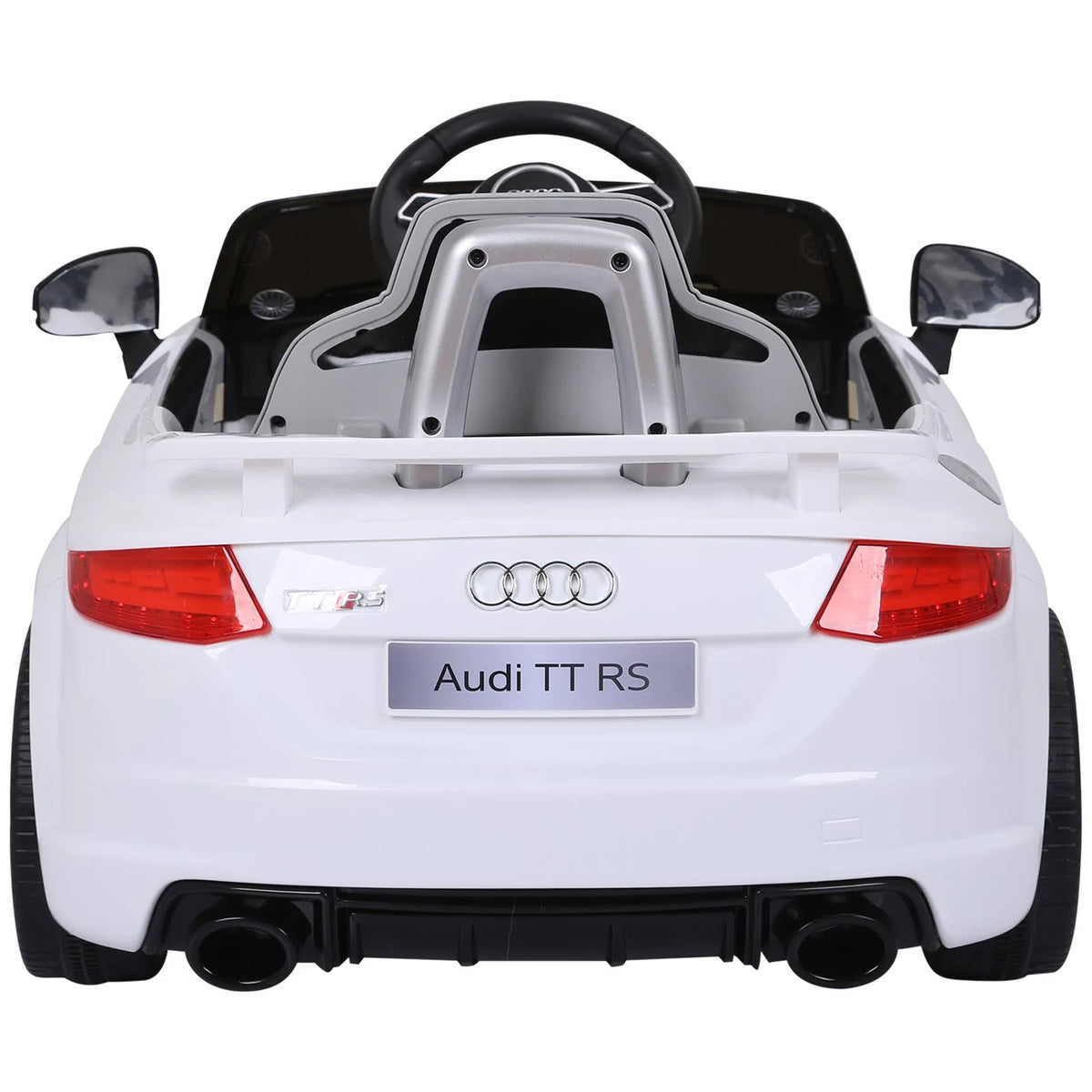 6V Kids Electric Ride on Toy Car with Remote Control - White R664