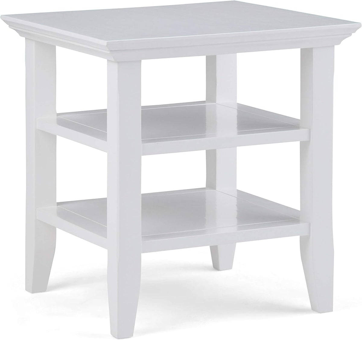 19 inch Farmhouse Grey End Table Q24576