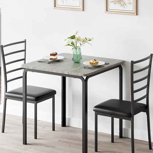 5-Piece Square Dining Table Chair Set X55168