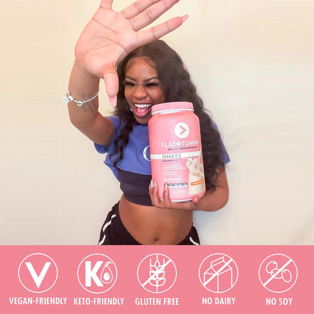 Vanilla Vegan Keto Meal Replacement Protein Powder J376