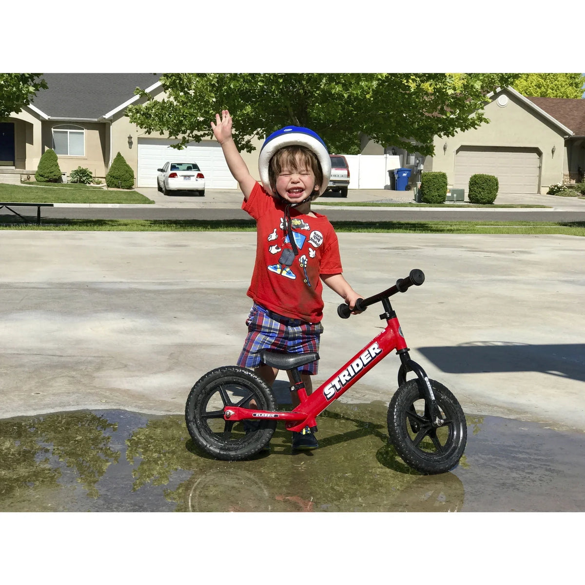 Red Balance Bike T191
