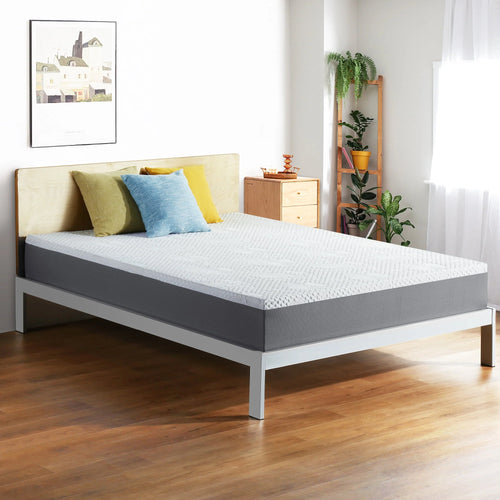 10'' Gel Memory Foam Mattress California King Blue A754785