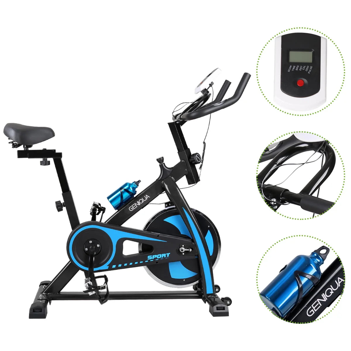 Black Indoor Exercise Bike F53190