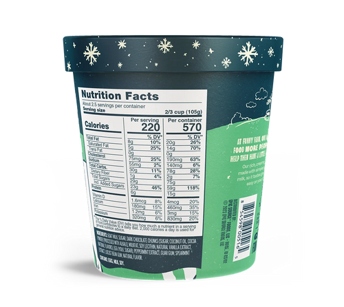 14 oz Mint Chocolate Chip Ice Cream 8 Pack N56283