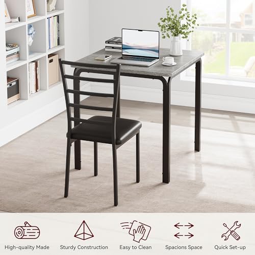 5-Piece Square Dining Table Chair Set X55168