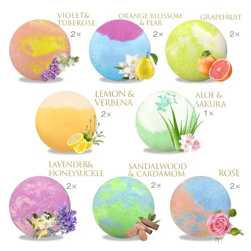 15 Pcs Handmade Shea & Coco Butter Bath Bombs N45463